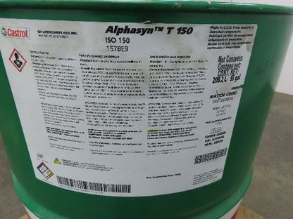 Castrol ISO 150 Alphasyn T 150 Synthetic Gear Oil 55 Gal Drum