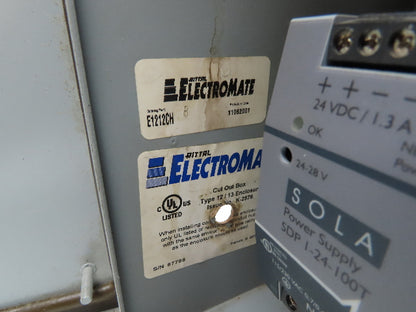 Electromate K-2576 E1212CH Electrical Box Enclosure 12x12x6" Wall Mount