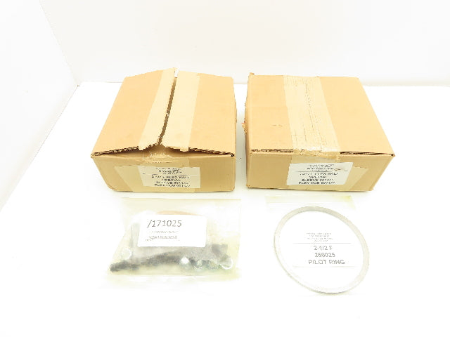 Powertork Size 2-1/2F Flanged Gear Coupling with Flex Hub 2-3/4" Bore 2pc Kit