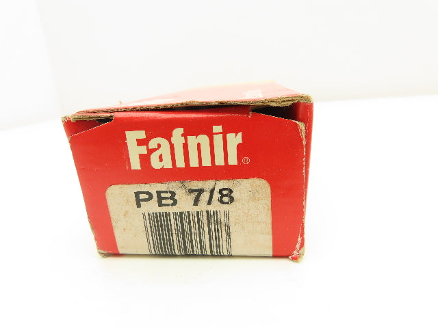 Fafnir PB 7/8 Pillow Block Ball Bearing 7/8" Bore Lot of 5