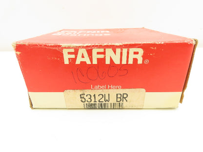 Fafnir 5312W BR Double Row Angular Contact Bearing 60 mm Bore 130 mm OD