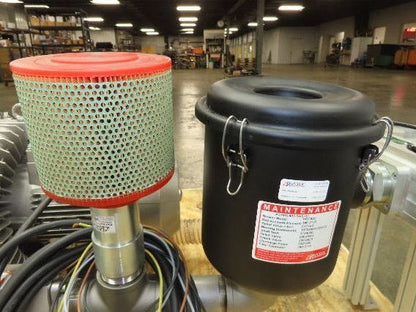 Republic HRC802 2-Stage Regenerative Vacuum Blower 227 CFM 6.5Hp 480V 3PH 2" NPT
