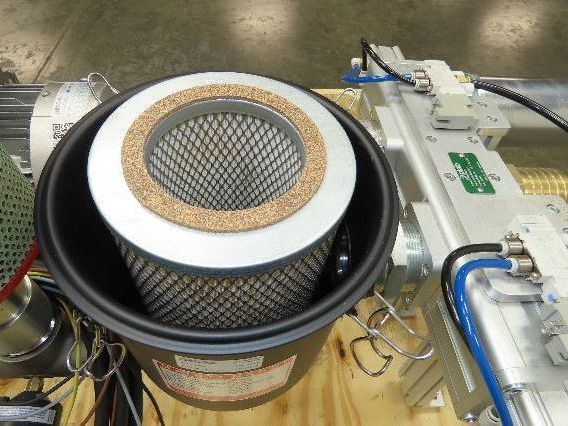 Republic HRC802 2-Stage Regenerative Vacuum Blower 227 CFM 6.5Hp 480V 3PH 2" NPT