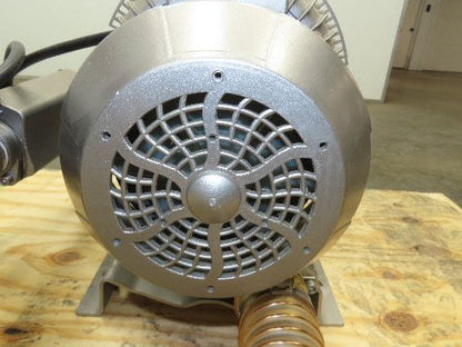 Republic HRC802 2-Stage Regenerative Vacuum Blower 227 CFM 6.5Hp 480V 3PH 2" NPT