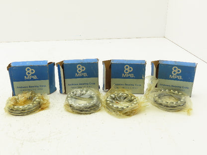MPB Andrews 2909 Thrust Ball Bearing 45 mm ID 68 mm OD Lot of 4