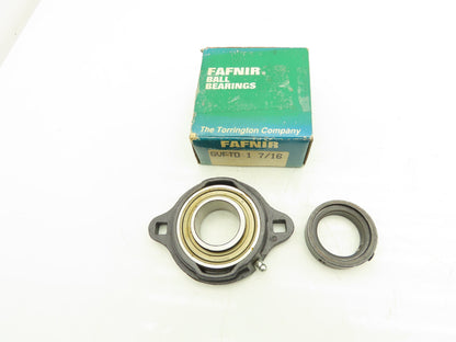 Fafnir GVFTD 1 7/16 Flange Mount Ball Bearing Unit 1-7/16" Bore