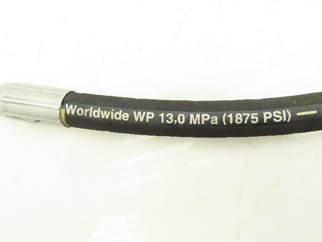 Parker 422/421-10 100R1 Hydraulic Hose 5/8" x 32" 1875psi JIC Swivel x Standpipe