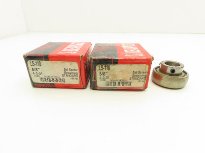 Browning LS-110 Ball Insert Bearing 5/8" Bore Lot of 3