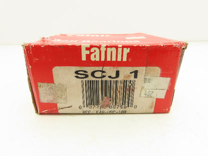 Fafnir SCJ 1 Flange Mount Ball Bearing Unit 1" Bore Lot of 2