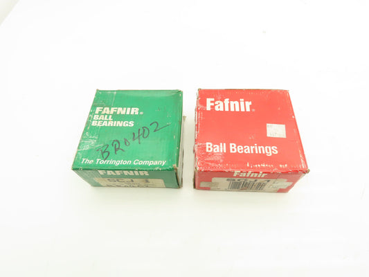 Fafnir SCJ 1 Flange Mount Ball Bearing Unit 1" Bore Lot of 2