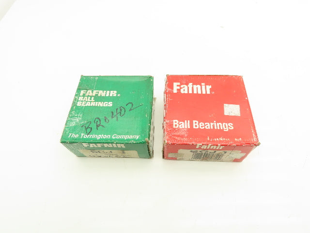 Fafnir SCJ 1 Flange Mount Ball Bearing Unit 1" Bore Lot of 2