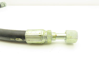 Gates 10G2 SAE 100R2 Hydraulic Hose 5/8" x 28" 3625 PSI JIC Swivel Ends