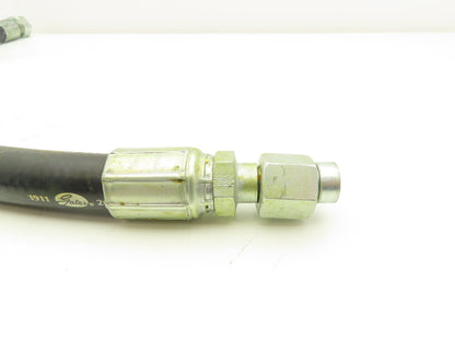 Gates 10G2 SAE 100R2 Hydraulic Hose 5/8" x 28" 3625 PSI JIC Swivel Ends