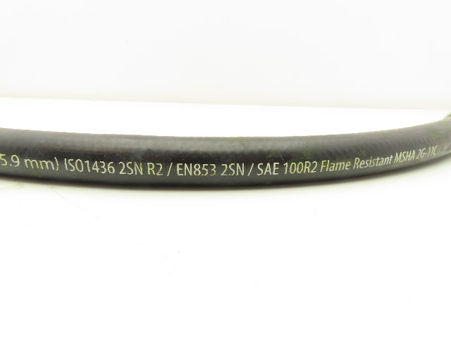 Gates 10G2 SAE 100R2 Hydraulic Hose 5/8" x 28" 3625 PSI JIC Swivel Ends