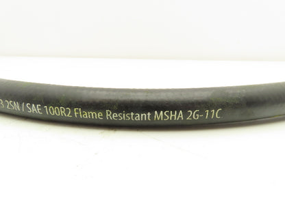 Gates 10G2 SAE 100R2 Hydraulic Hose 5/8" x 28" 3625 PSI JIC Swivel Ends