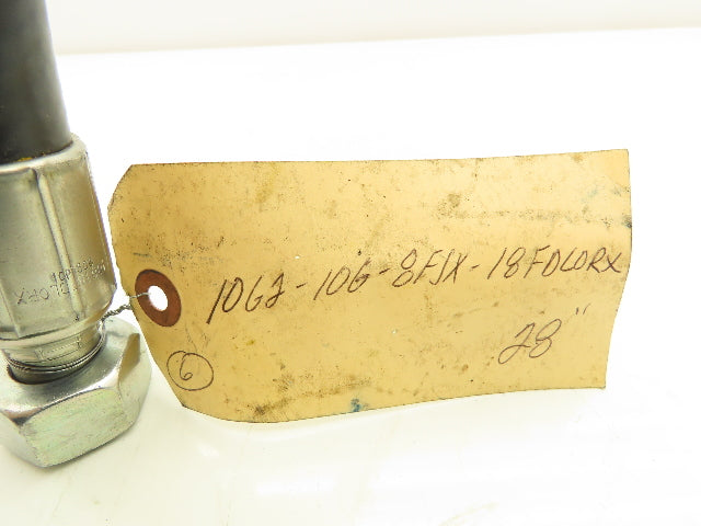 Gates 10G2 SAE 100R2 Hydraulic Hose 5/8" x 28" 3625 PSI JIC Swivel Ends