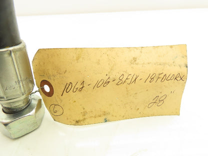 Gates 10G2 SAE 100R2 Hydraulic Hose 5/8" x 28" 3625 PSI JIC Swivel Ends