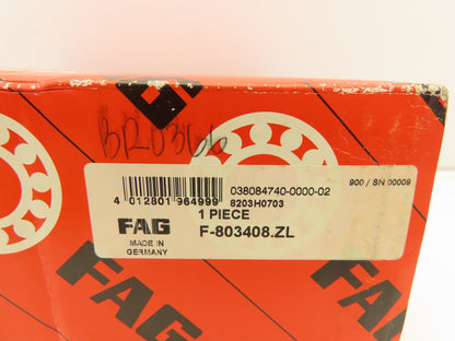 FAG F-803408.ZL Cylindrical Roller Bearing 130 mm Bore 200 mm OD