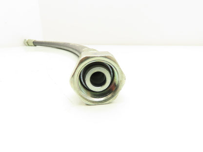 Gates 8G2 SAE 100R2 Hydraulic Hose 1/2" x 26" 4000 PSI 24° Swivel O-Ring