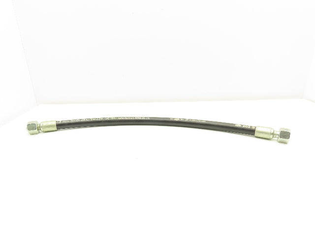 Gates 8G2 SAE 100R2 Hydraulic Hose 1/2" x 26" 4000 PSI 24° Swivel O-Ring