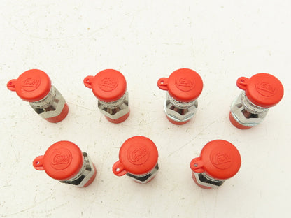 CEJN 414 1257 Quick Disconnect Valved Fluid Coupler 3/4" Male Thread Lot of 7