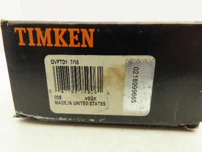 Timken GVFTD1 7/16 Flange Mount Ball Bearing Unit 1-7/16" Bore