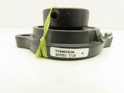 Timken GVFTD1 7/16 Flange Mount Ball Bearing Unit 1-7/16" Bore