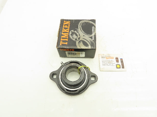 Timken GVFTD1 7/16 Flange Mount Ball Bearing Unit 1-7/16" Bore