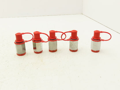 CJEN 414 6205 Quick Connect Fluid Coupler Nipple 1/2" Female Thread Lot of 5