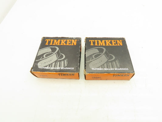 Timken 39580 Tapered Roller Bearing 2-1/4" Bore Lot of 2