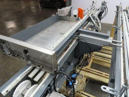 Prime Conveyor 6"x 19' 4" Mat Top Plastic Belt Conveyor Bottle Accumulation NEW