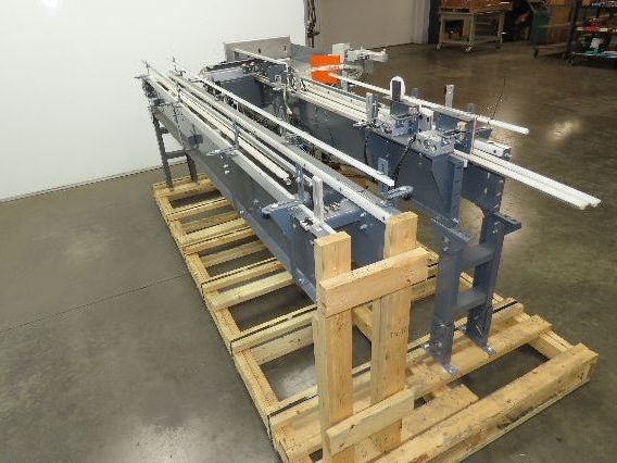 Prime Conveyor 6"x 19' 4" Mat Top Plastic Belt Conveyor Bottle Accumulation NEW