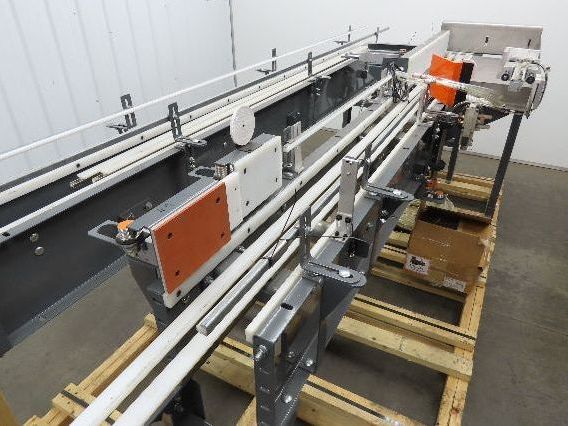 Prime Conveyor 6"x 19' 4" Mat Top Plastic Belt Conveyor Bottle Accumulation NEW