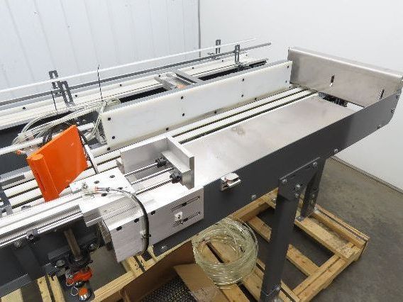 Prime Conveyor 6"x 19' 4" Mat Top Plastic Belt Conveyor Bottle Accumulation NEW
