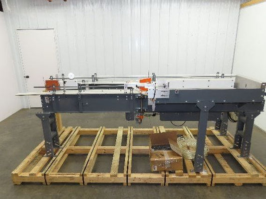 Prime Conveyor 6"x 19' 4" Mat Top Plastic Belt Conveyor Bottle Accumulation NEW