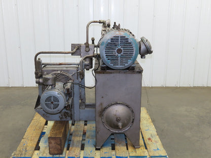 Continental Hydraulic Power Unit 20 Gal 2000psi 8gpm Pump 10hp 460V w/Oil Cooler