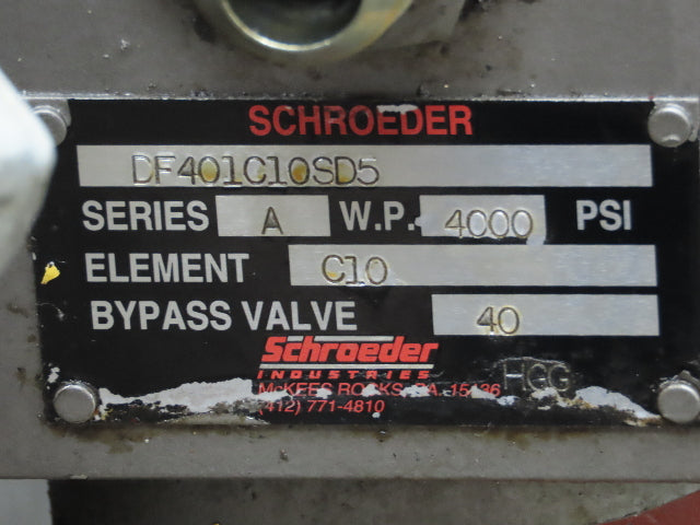 Continental Hydraulic Power Unit 20 Gal 2000psi 8gpm Pump 10hp 460V w/Oil Cooler