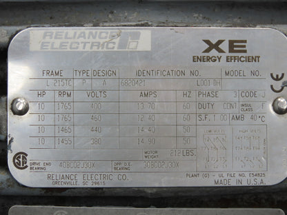 Continental Hydraulic Power Unit 20 Gal 2000psi 8gpm Pump 10hp 460V w/Oil Cooler