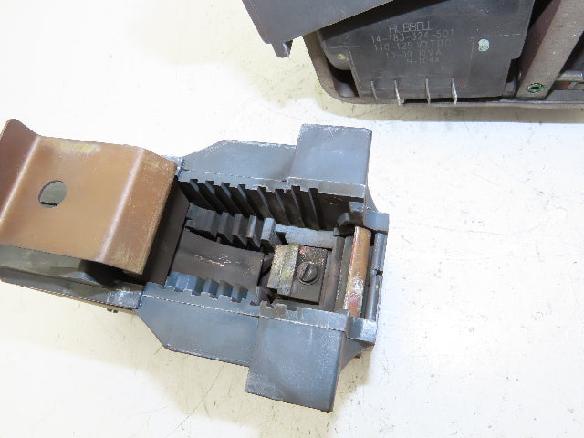 Hubbell HC14-193-100-582 DC Contactor 1000A 600VDC Interlock Relay 125VDC Coil