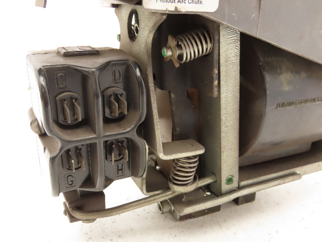 Hubbell HC14-193-100-582 DC Contactor 1000A 600VDC Interlock Relay 125VDC Coil