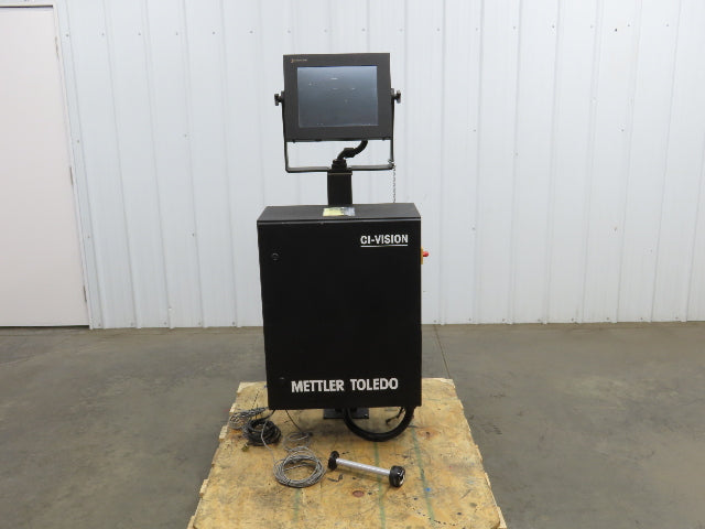 Mettler Toledo 2 CAM PRINT CI-Vision Inspection System 2.4kva 2 Camera Type