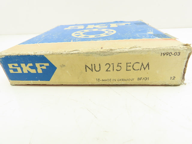 SKF NU215ECM Cylindrical Roller Bearing 75 mm Bore 130 mm OD
