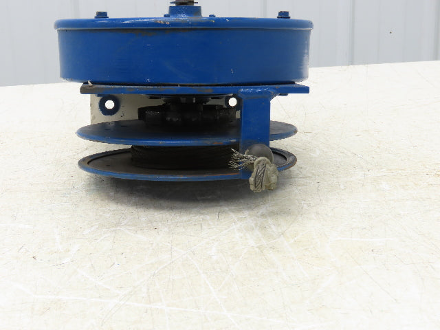 Tool Balancer 12' Cable Ratchet Locking Reel Spring Rewind 30Lb Lift