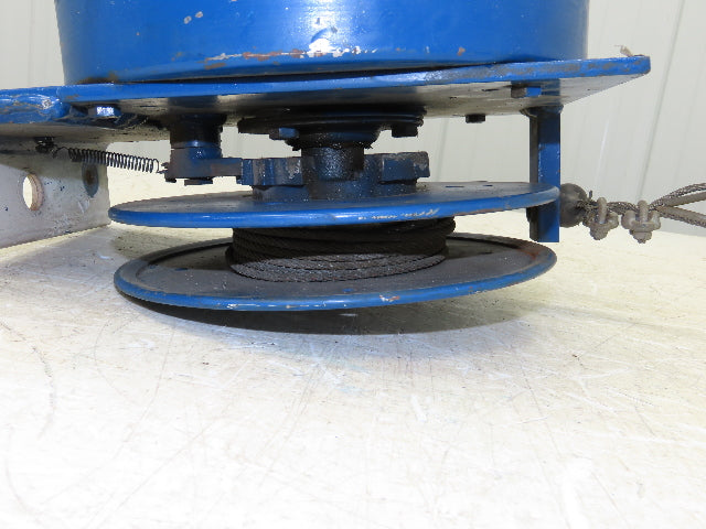 Tool Balancer 12' Cable Ratchet Locking Reel Spring Rewind 30Lb Lift