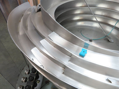 Vibracraft Vibratory Parts Feeder 30" Stainless Bowl Bottle Cap Sorter 115V