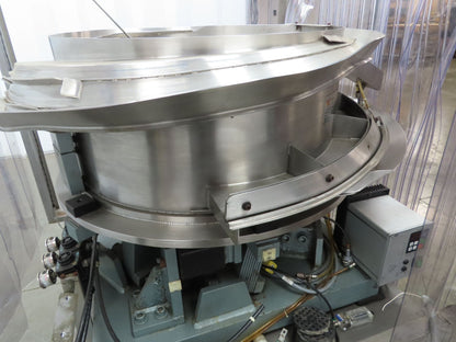 Vibracraft Vibratory Parts Feeder 30" Stainless Bowl Bottle Cap Sorter 115V