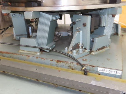 Vibracraft Vibratory Parts Feeder 36" Stainless Bowl Bottle Cap Sorter 115V
