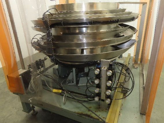 Vibracraft Vibratory Parts Feeder 36" Stainless Bowl Bottle Cap Sorter 115V