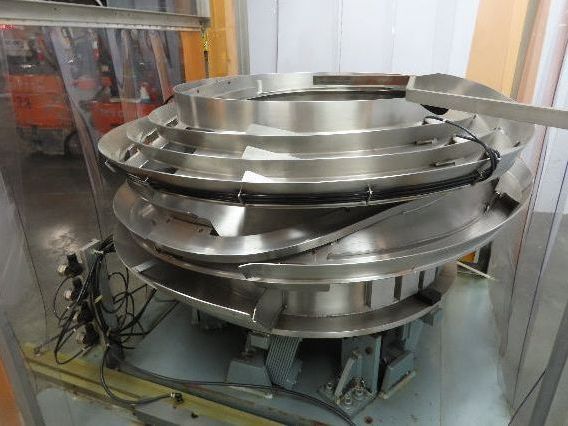 Vibracraft Vibratory Parts Feeder 36" Stainless Bowl Bottle Cap Sorter 115V
