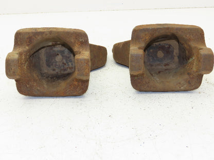 Esco 27S6F Excavator Bucket Teeth Green -No Lock Pins  Lot of 2
